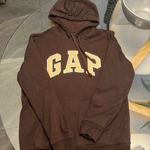 Brown Gap Hoodie - XS